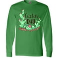 thumbnail image 3 of Inktastic Cactus Dad Cacti and Succulents Long Sleeve T-Shirt, 3 of 5