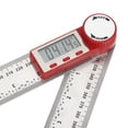 thumbnail image 1 of Stainless Steel Digital Angle Ruler with LCD Display - 360° Measurement Tool for Precise Length & Angle Readings (0-300mm/0-500mm), 1 of 6
