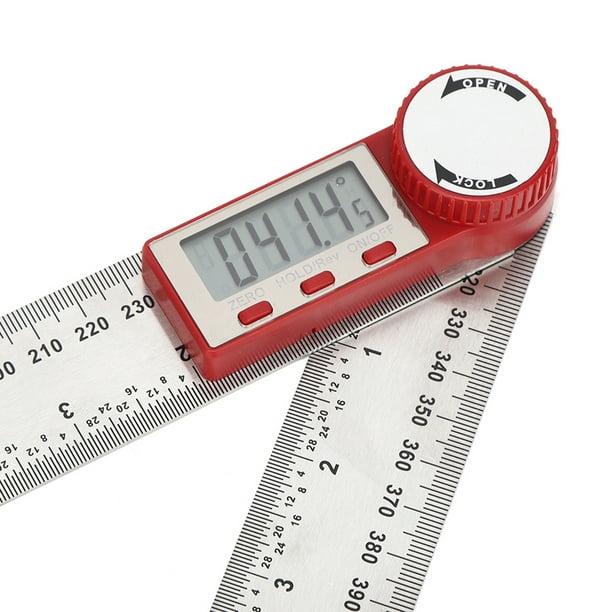 300mm Digital Angle Ruler Stainless Steel Electronic Level Measure Tool -  China Digital Ruler, Measuring Instruments