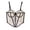 Khaki, variant on Womens Shapewear Tummy Control Mesh Fishbone Backless Bustier Color Block Corset Top Weight Loss Helper White 34