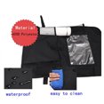 thumbnail image 4 of Xihbxyly Organizador para Asiento Trasero de Coche, Paquete de 2 con Protector de Patadas, Soporte Transparente para Tableta y Bolsillos de Malla, Diseño Resistente Al Agua, Protección para Asiento d, 4 of 6