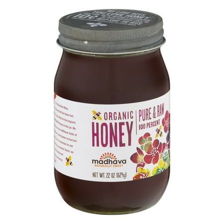 Madhava Natural Sweeteners Organic Honey 22 fl oz