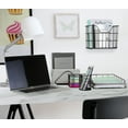 thumbnail image 3 of Wire Metal 5 in 1 Desk Organizer Set, Black, 3 of 9