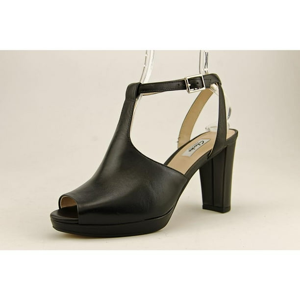 Clarks Clarks Narrative Kendra Charm Women Open Toe Leather Black