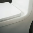 thumbnail image 3 of DAX One Piece Square Toilet with Soft Closing Seat and Dual Flush High-Efficiency, Porcelain, White Finish, Height 28-3/4 Inches (BSN-835), 3 of 4