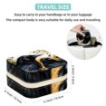 thumbnail image 5 of Crow Travel Portable Jewelry Box - Square Organizer Box with Bracelet Holder, Earring Organizer – Store Rings, Earrings, Necklaces, Bracelets, and More! Suitable for Girls and Women, 5 of 6