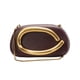 thumbnail image 3 of Bolso de mano Tasysain para mujer, piel sintética, asa metálica, color burdeos, 3 of 7