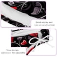 thumbnail image 3 of Valentine's Day Love Women's Swimsuit Bikini Set, Detachable Sponge, Adjustable Strap, Two-Pack, Beach & Pool Ready, 3 of 6