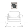 thumbnail image 3 of Creative Products Wisconsin Established 16x16 Canvas Wall Art, 3 of 5