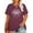 New FE-Light purple, variant on Anbech Women's Butterfly Plus Shirts Casual Loose Oversized Tshirt Short Sleeve Floral Summer Tee