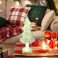 thumbnail image 7 of Lighted Small Christmas Tree Decor, Small Christmas Tabletop Ornament Decoraciones De Navidad, Classic Christmas  Decor Christmas Office Decoration(1PCS), 7 of 7