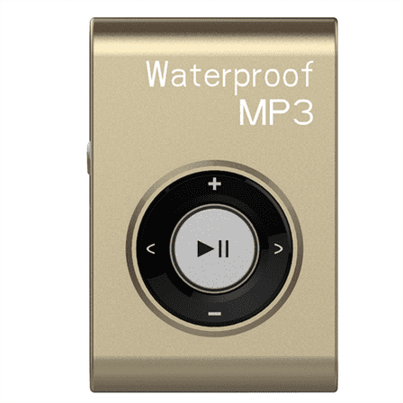 IPX8 Sports Waterproof MP3 Music Player Diving Surf Swimming MP3 Mini Clip MP3 Player FM Radio Waterproof Headphone B