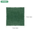 thumbnail image 3 of Uxcell 6-Pack Servilletas de Tela, 17" x 17" Servilletas de Algodón para Otoño, Servilletas de Cena Lavables para Bodas [Verde Oscuro], 3 of 7