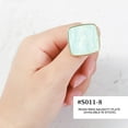 thumbnail image 1 of DPTALR Manicure Tray Agate Crystal Painted Nail Display Manicure Tools, 1 of 3