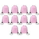 thumbnail image 1 of Mochila con Cordón Mochila Adecuada para Gimnasio, Almacenamiento y Viajes Bolsa con Cordón para Deportes de Maratón Rosa, 1 of 5