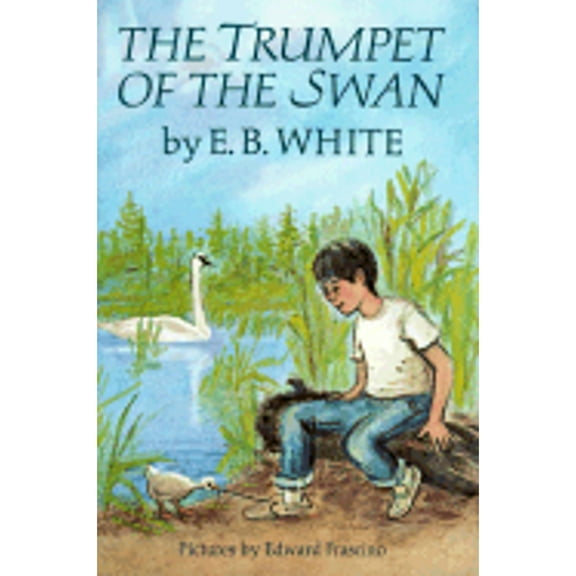 The Trumpet of the Swan (Hardcover) 9780060263973 (Good)