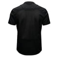thumbnail image 5 of Tawop Mens Shirts Short Sleeve Mesh Back Summer Mens Tshirts Breathable Athletic Casual Shirts,Black,L, 5 of 7