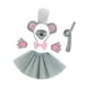 thumbnail image 2 of 6 piezas de diadema con orejas de ratón, disfraz de Halloween, disfraz de animal, conjunto con gorro de chef, poliéster para niños, adecuado para obra, 2 of 9