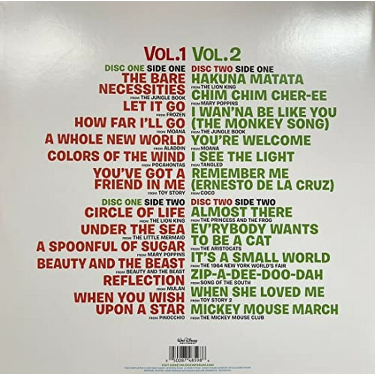 Disney Ultimate Hits Vol. 1 & 2 Limited Edition Green & Blue