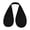 Black, variant on Hands-Free Adjustable Shower Towel Bra for Women, Soft Wrap Around Bath Towel with Secure Strapless Fit, Wearable Body Towel for Drying Off After Bath, Spa & Self-Care Essentials