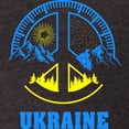 thumbnail image 3 of CafePress - Ukraine Flag Ukrainian Pride Peace Symbol T Shirt - Mens Football Shirt, 3 of 4