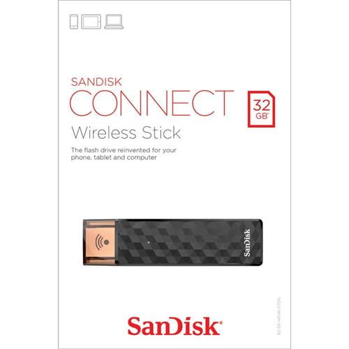 SanDisk 32GB Connect‚Ñ¢ Wireless Stick - SDWS4-032G-A46