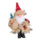 thumbnail image 1 of Decoración del árbol de Navidad Adornos navideños Linda figura en miniatura de Papá Noel sombrero rojo, 1 of 9