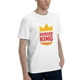 thumbnail image 2 of Burger King Logo Men'S Basic Short Sleeve T-Shirt Fashionable White 3x-Large, 2 of 8