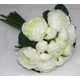 thumbnail image 2 of 1 ramo artificiales de de seda artificial de 13 cabezas Decoración de boda de novia Floral Blanco Baoblaze Ramo de flores artificiales, 2 of 8