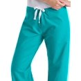 thumbnail image 3 of Landau Women's 9502 Urbane Relaxed Drawstring PantScuba Blue XL Petite, 3 of 4