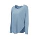 thumbnail image 5 of Top deportivo para mujer, blusa holgada para correr, secado rápido, grande, informal, transpirable, traje de Yoga que absorbe el sudor, camisa de manga larga, 5 of 6