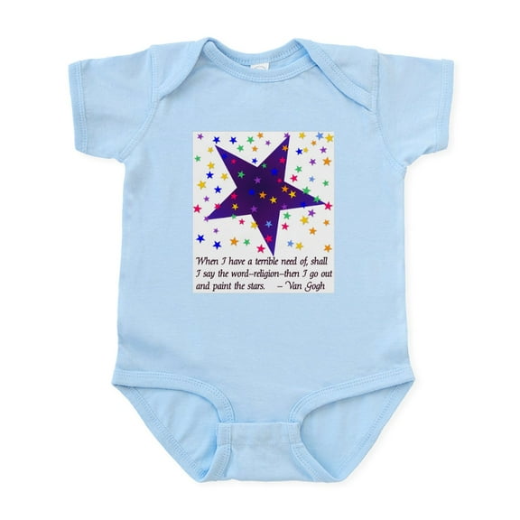 CafePress - Starry Night Infant Bodysuit - Baby Light Bodysuit, Size Newborn - 24 Months