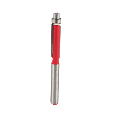 

Durable 1/4 End Dual Flutes Straight Shank Trim Router Flush Trim Cutter Bit Tool