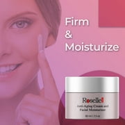 (2 Pack) Roselle - Anti-Aging Face Cream and Ageless Moisturizer - Ingredients for All Skin Types