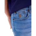 thumbnail image 5 of U.S. Polo Assn. Boys Straight Fit Denim Jean, Sizes 4-18, 5 of 6