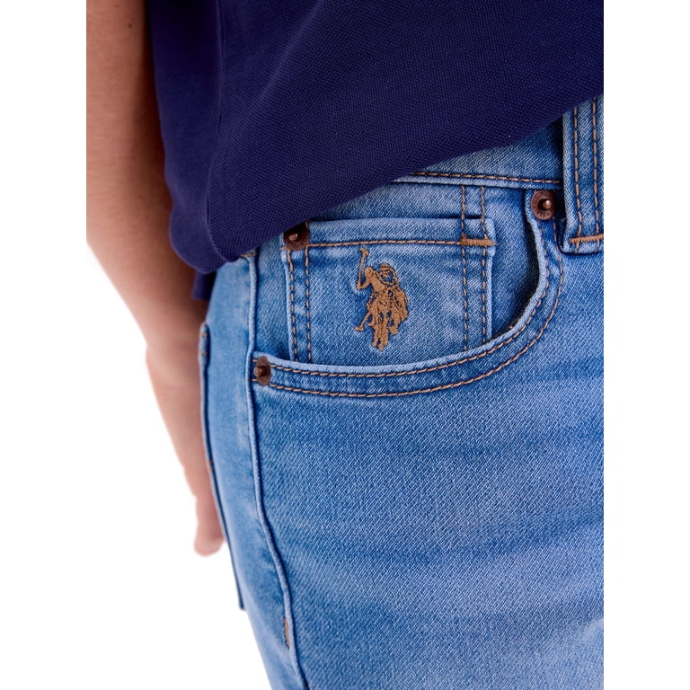 U.S. Polo Assn. Boys Straight Fit Denim Jeans photo 5