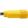 thumbnail image 2 of Eaton Tripp Lite Series Heavy-Duty PDU Power Cord, C13 to C14 - 15A, 250V, 14 AWG, 6 ft. (1.83 m), Yellow Plugs - Power cable - power IEC 60320 C13 to IEC 60320 C14 - AC 100-250 V - 1.8 m - molded - black, 2 of 4