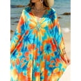 thumbnail image 3 of Caftan dresses for Women Stylish Kaftan Plus Size Beach Cover up Soft Loungewear, 3 of 6