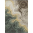 thumbnail image 2 of Addison Rugs Chantille Indoor/Outdoor Contemporary Abstract Basil Machine Washable Rectangle Rug, 5' x 7'6", 2 of 8
