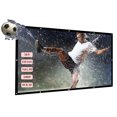 thumbnail image 3 of Goolrc H150 150'' Indoor & Outdoor Wall Mounted Projector Screen, 150 Inch White, New, 1 Count, 3 of 7