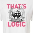 thumbnail image 3 of Alice In Wonderland - That's Logic - Juniors Cropped Cotton Blend T-Shirt, 3 of 5