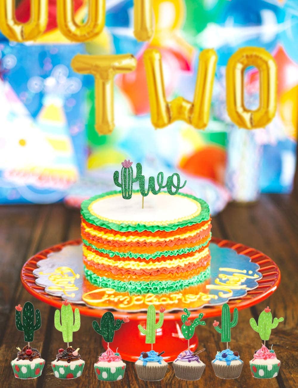 Fiesta Themed Party Decorations  Cactus Decorations – Swanky