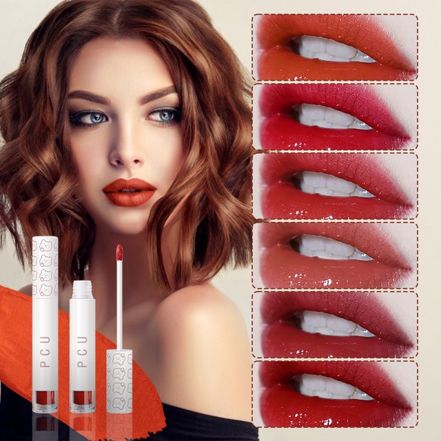 Fiudx Liquidación De Ofertas Flash Hidratante De Larga Duración, No Es Fácil De Desvanecer, Taza Antiadherente, Lápiz Labial Glaseado De Labios