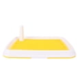 thumbnail image 2 of Dog Potty Tray, Rugged Plastic High Fence Smart Design to Control Odors Pee Pad Holder 45x33cm Easy to Clean Pet Toilet Training Tray for Small Dogs and Puppies, 2 of 7