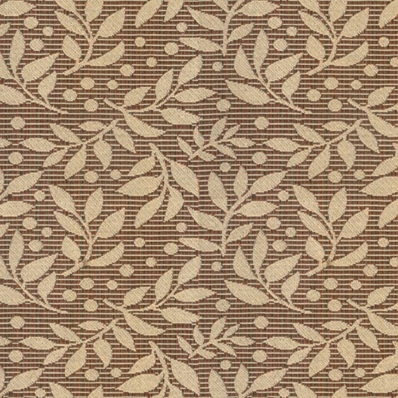 Decora Furnishings Jacquard Material Orchard Lattice Design Polyester-Cotton Fabric Sofa Curtains Cushion Chair Craft - 54 inches Width - Fabric By The Yard (Harvest Chestnut)