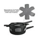 thumbnail image 5 of Batería Cocina HUDSON Aluminio Negra Antiadherente 5 piezas, 5 of 9