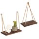 thumbnail image 4 of Decoración De Pared Sling Rack Maceta Estante De Almacenamiento Colgante De Pared Colgante De Madera Adornos Colgantes Speravity HA014356-00, 4 of 5