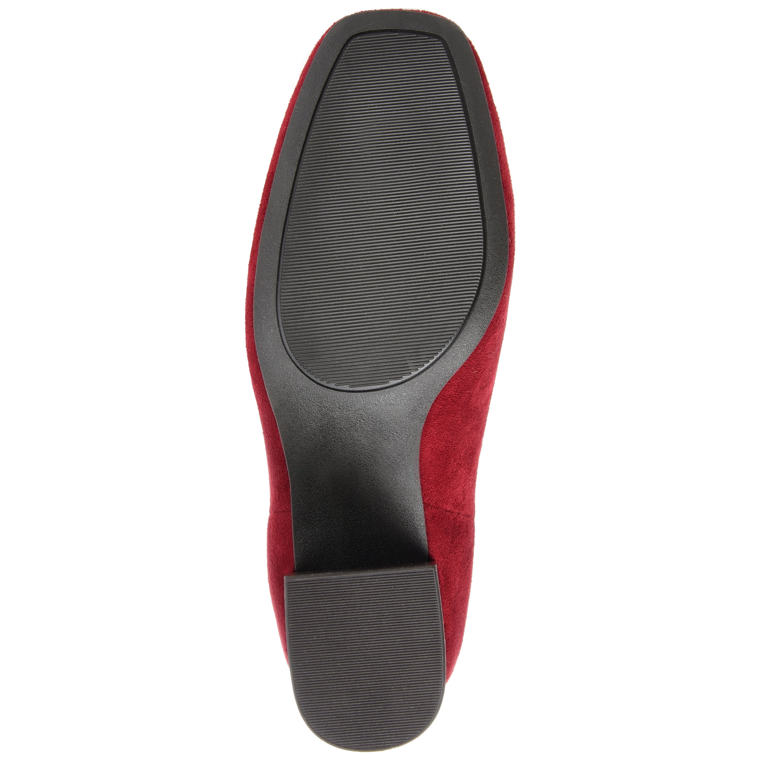 Journee Womens Audrina Back Heel Zip Stacked Heel Booties