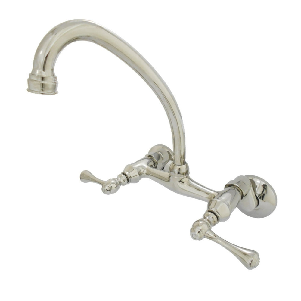 Kingston Brass Kingston 6Inch Adjustable Center Wall Mount Kitchen