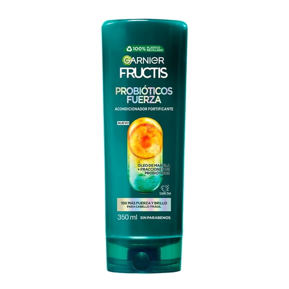 Acondicionador Garnier Fructis probióticos fuerza 350 ml